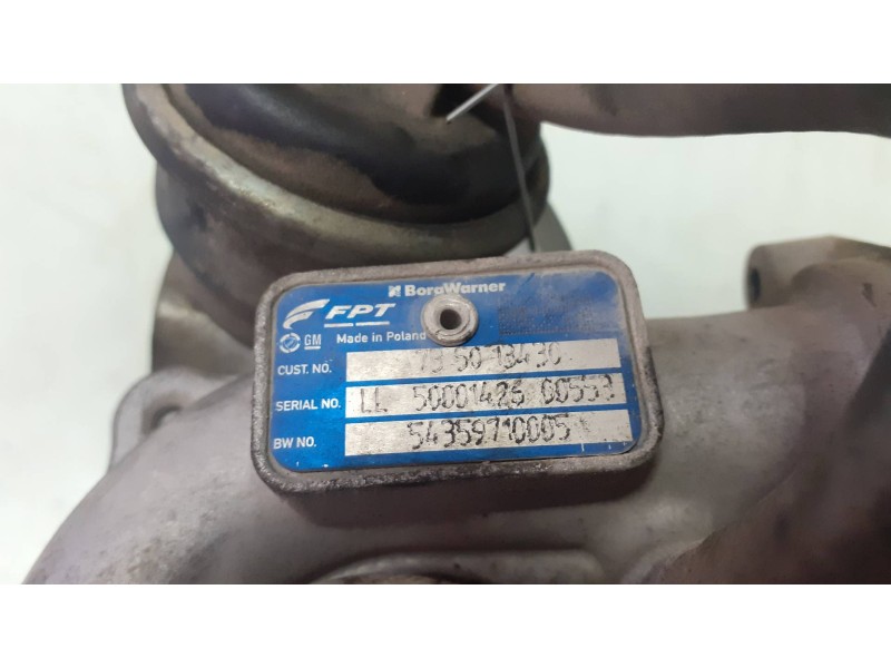 Recambio de turbocompresor para opel corsa d catch me referencia OEM IAM C54351014808 359075A 54351014808