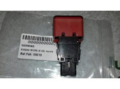Recambio de warning para nissan micra (k12e) acenta referencia OEM IAM 06019  4 PINES 2