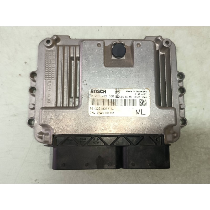 Recambio de centralita motor uce para honda civic berlina 5 (fk) 2.2 i-ctdi sport referencia OEM IAM 9S132510050167 0281012660 B