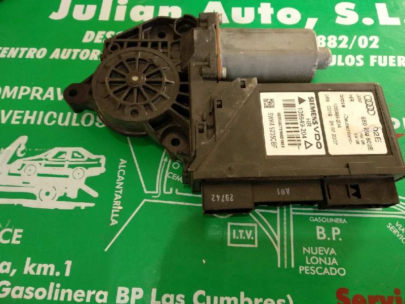 Recambio de motor elevalunas trasero derecho para audi a4 berlina (8e) 2.0 tdi quattro (dpf) (125kw) referencia OEM IAM 8E095980