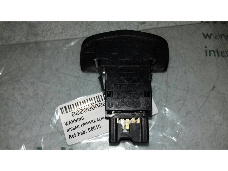 Recambio de warning para nissan primera berlina (p12) acenta referencia OEM IAM 06016  5 + 3 PINES Recambio de warning para nissan primera berlina (p12) acenta referencia OEM IAM 06016  5 + 3 PINES