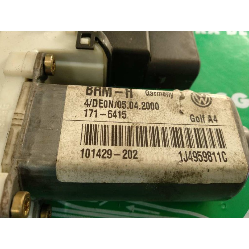 Recambio de motor elevalunas trasero izquierdo para volkswagen golf iv berlina (1j1) conceptline referencia OEM IAM 1J4959811C 1