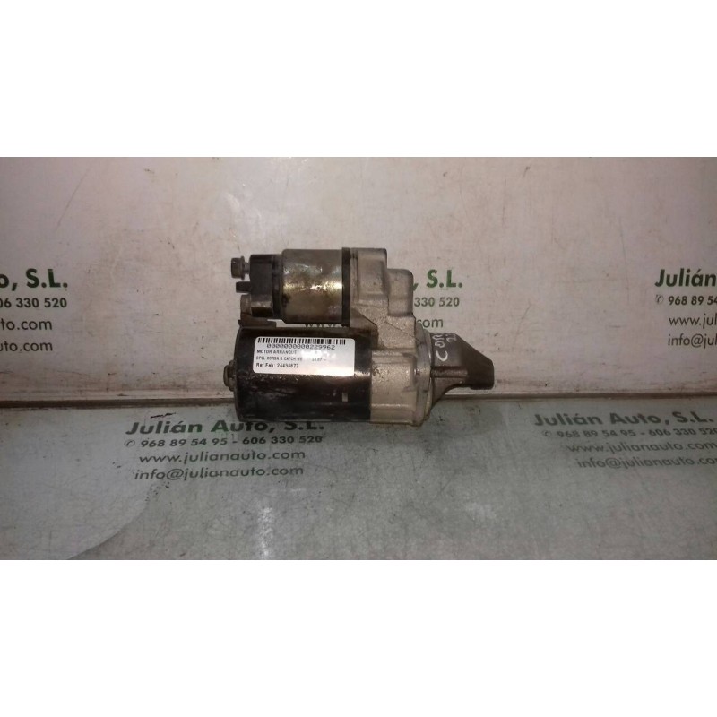 Recambio de motor arranque para opel corsa d catch me referencia OEM IAM 24436877 0001107408 BOSCH