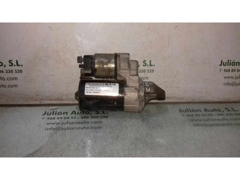 Recambio de motor arranque para opel corsa d catch me referencia OEM IAM 24436877 0001107408 BOSCH