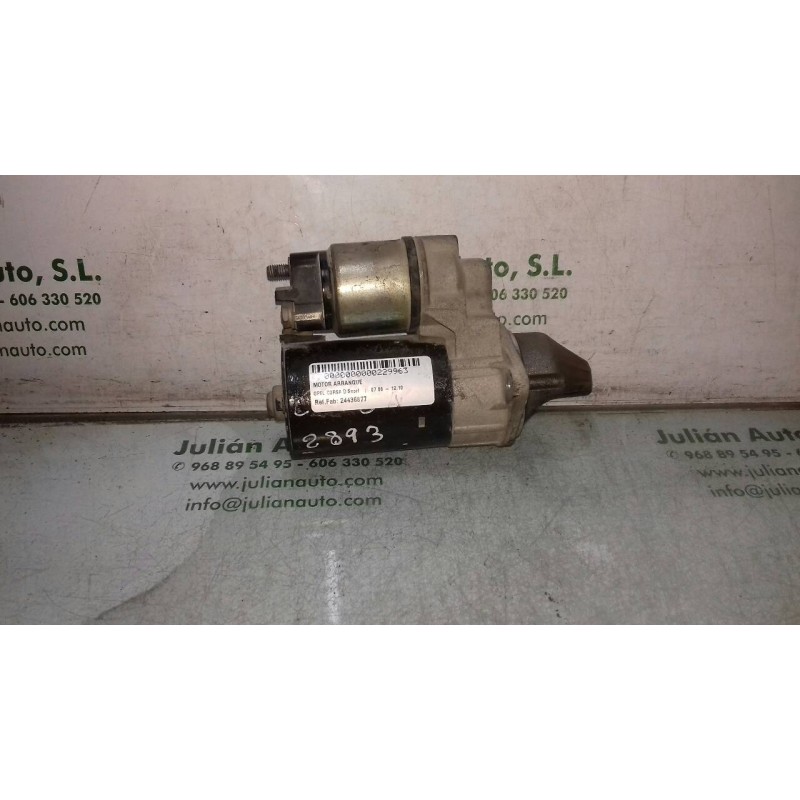 Recambio de motor arranque para opel corsa d sport referencia OEM IAM 24436877 0001107408 BOSCH