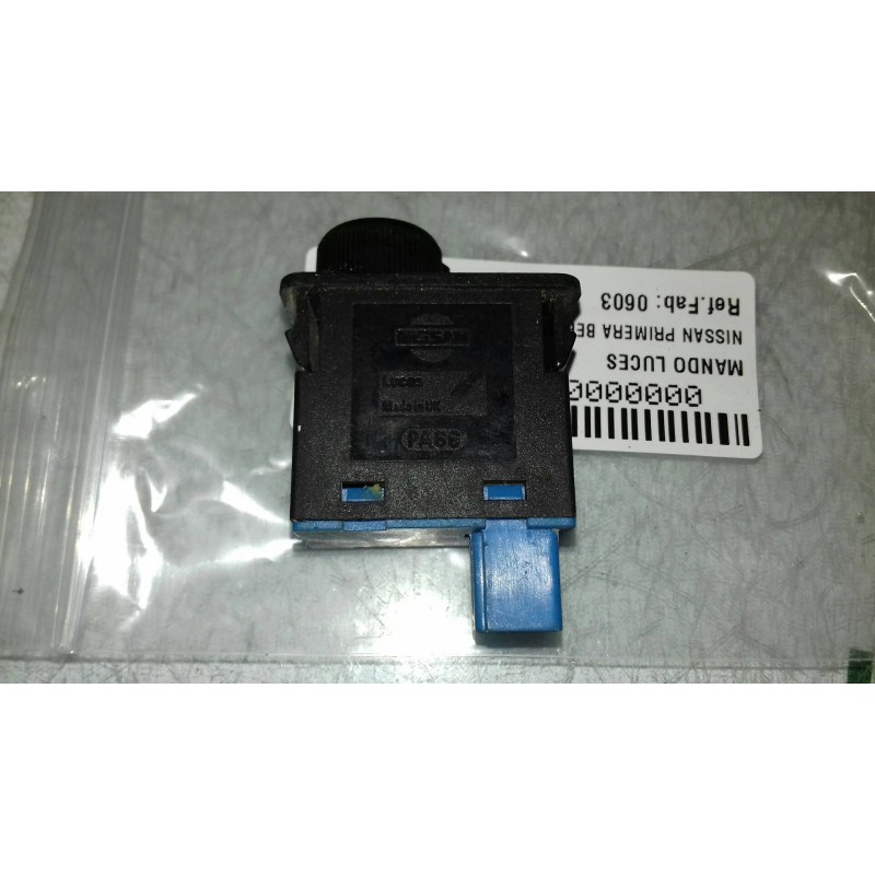 Recambio de interruptor para nissan primera berlina (p11) básico referencia OEM IAM 0603 3 PINES - AZUL REGULADOR FAROS