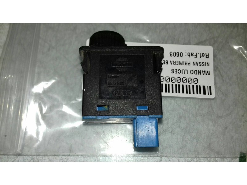 Recambio de interruptor para nissan primera berlina (p11) básico referencia OEM IAM 0603 3 PINES - AZUL REGULADOR FAROS