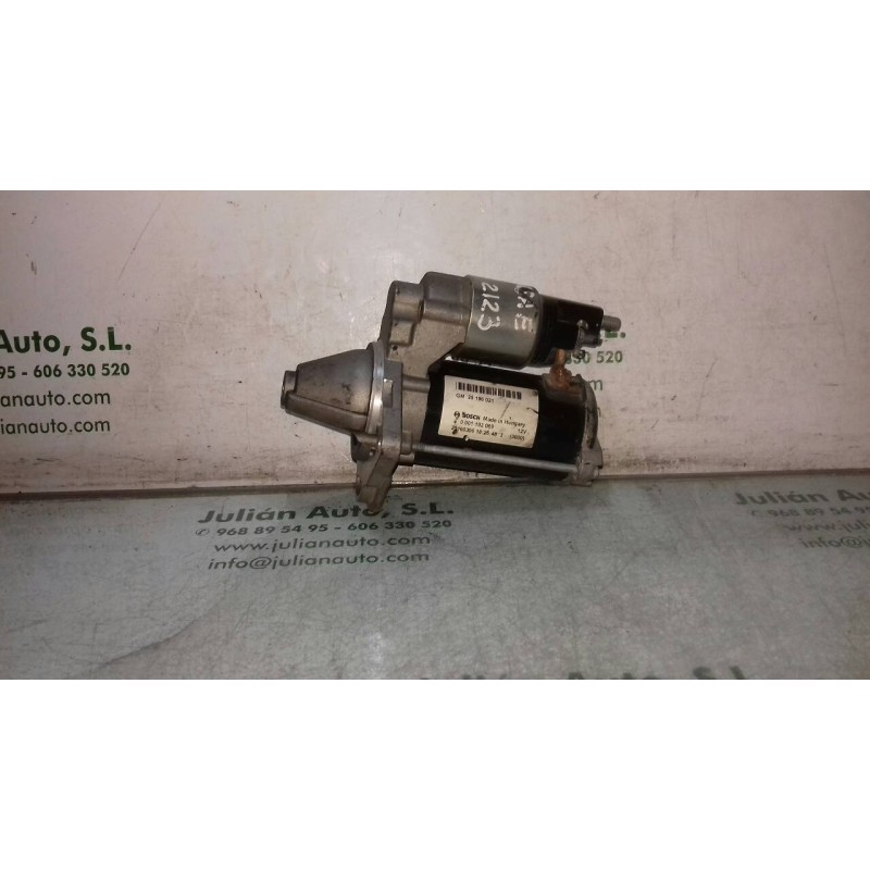 Recambio de motor arranque para opel corsa e expression referencia OEM IAM 25196021 0001192069 BOSCH