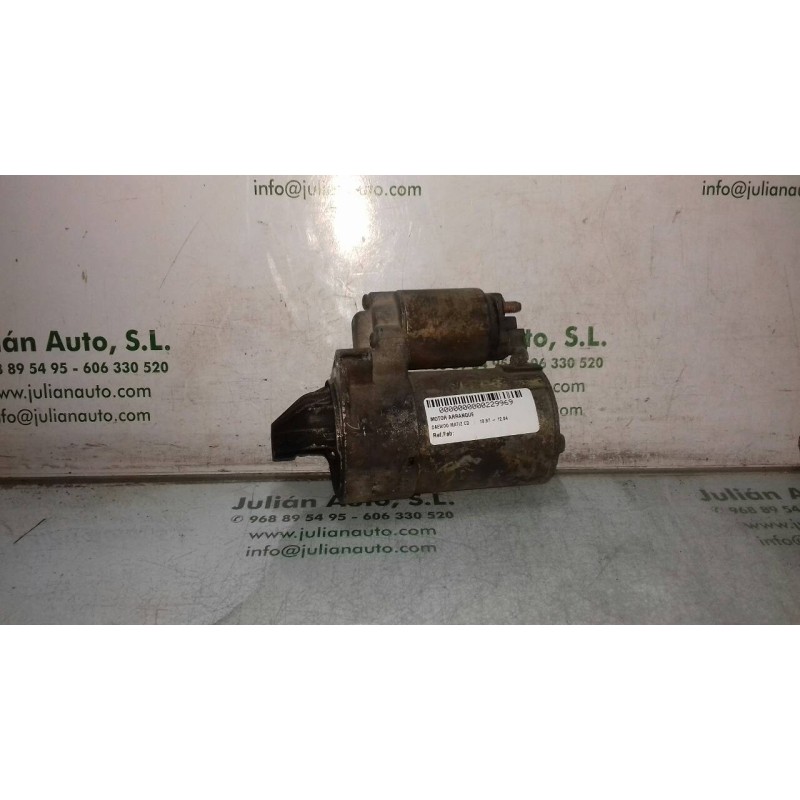 Recambio de motor arranque para daewoo matiz cd referencia OEM IAM   