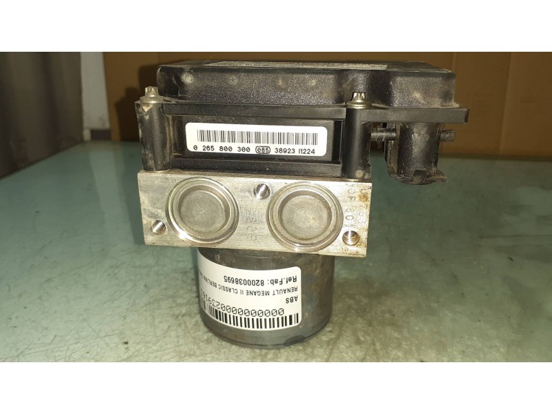 Recambio de abs para renault megane ii classic berlina confort authentique referencia OEM IAM 8200038695 0265231300 0265800300