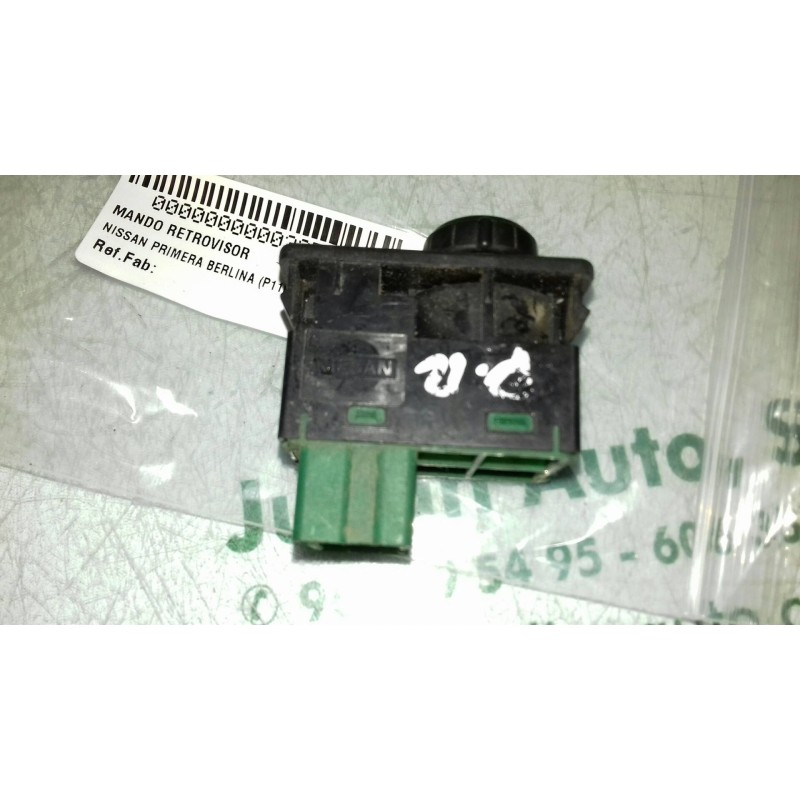 Recambio de mando retrovisor para nissan primera berlina (p11) comfort referencia OEM IAM  VERDE 3 + 4 PINES