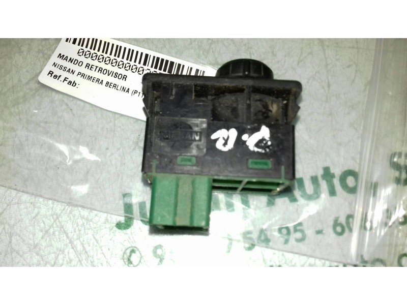 Recambio de mando retrovisor para nissan primera berlina (p11) comfort referencia OEM IAM  VERDE 3 + 4 PINES