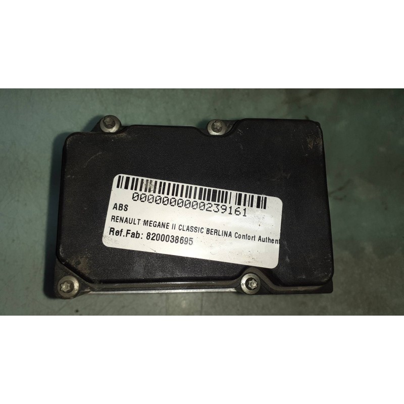 Recambio de abs para renault megane ii classic berlina confort authentique referencia OEM IAM 8200038695 0265231300 0265800300