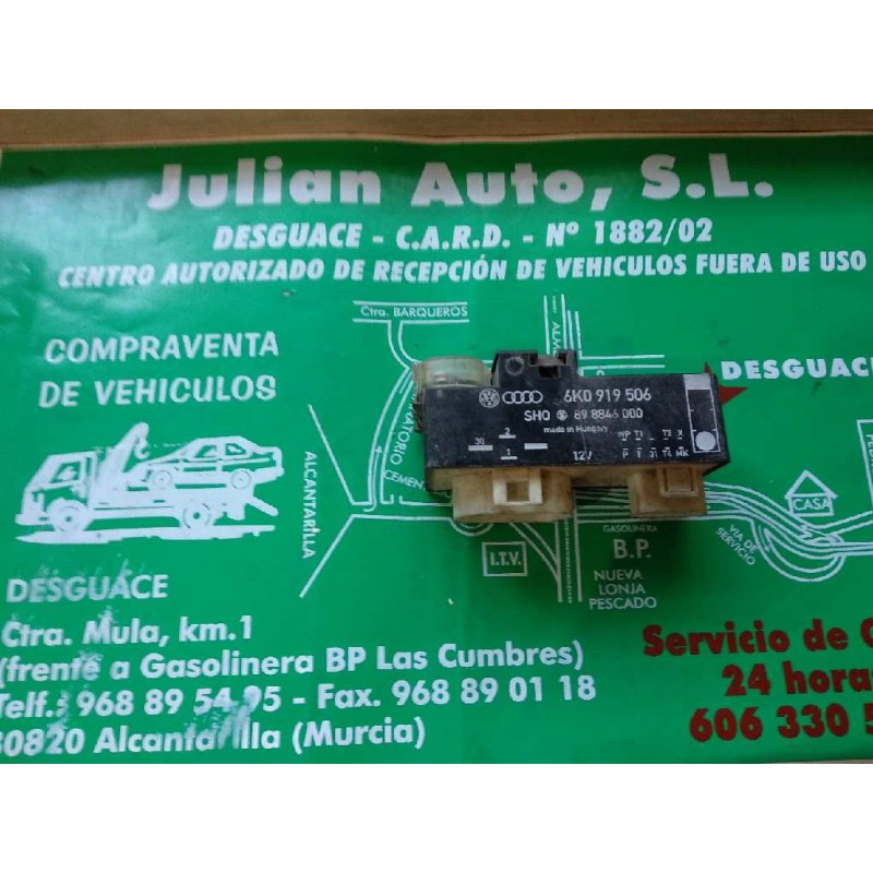 Recambio de caja reles / fusibles para seat ibiza (6k) referencia OEM IAM 6K0919506  