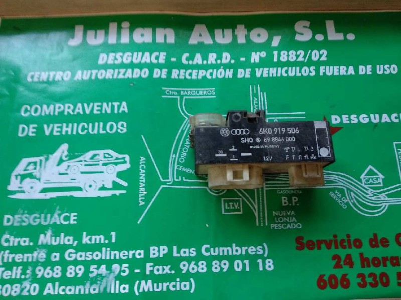 Recambio de caja reles / fusibles para seat ibiza (6k) referencia OEM IAM 6K0919506   Recambio de caja reles / fusibles para seat ibiza (6k) referencia OEM IAM 6K0919506