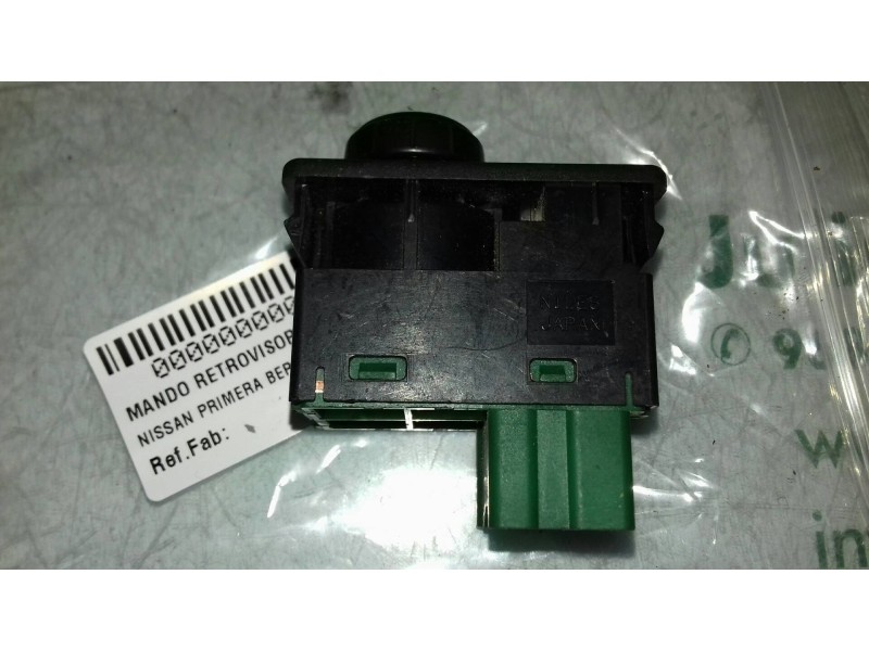Recambio de mando retrovisor para nissan primera berlina (p12) acenta referencia OEM IAM  VERDE 3 + 4 PINES Recambio de mando retrovisor para nissan primera berlina (p12) acenta referencia OEM IAM  VERDE 3 + 4 PINES