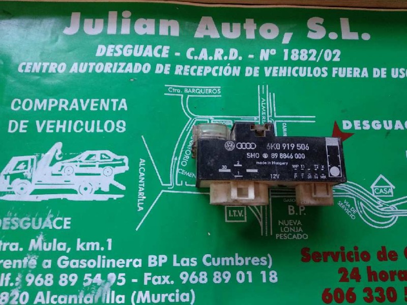 Recambio de caja reles / fusibles para volkswagen polo berlina (6n1) referencia OEM IAM 6K0919506  