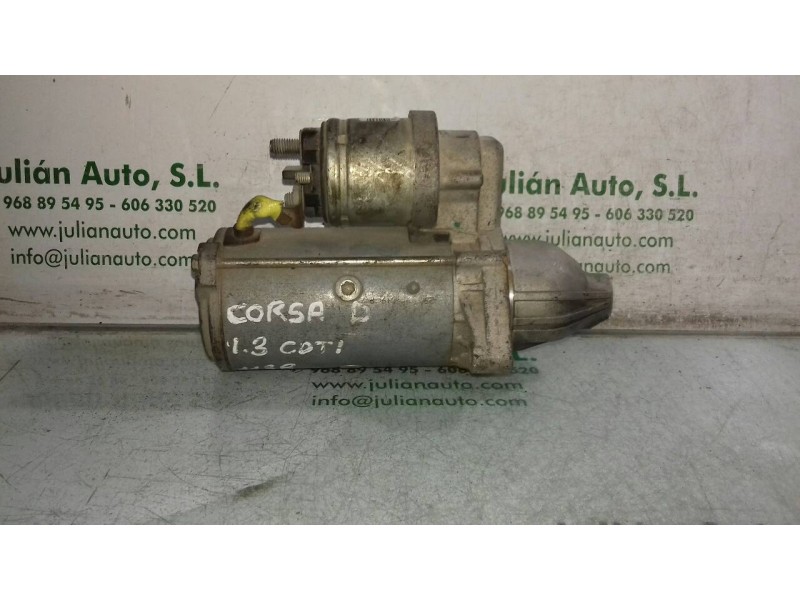 Recambio de motor arranque para opel corsa d cmon referencia OEM IAM 55221292 TS18E33 VALEO