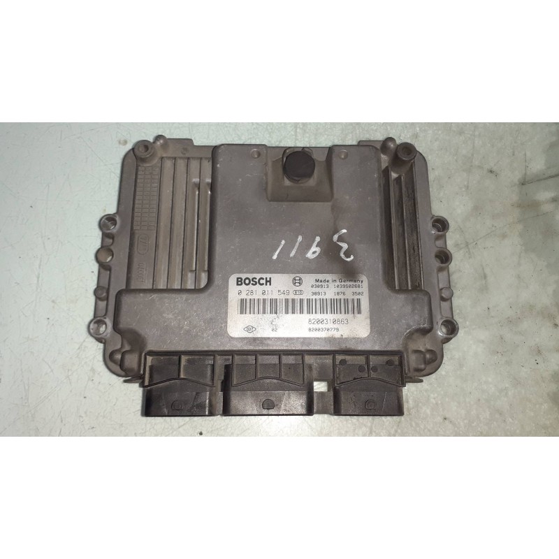 Recambio de centralita motor uce para renault megane ii classic berlina confort authentique referencia OEM IAM 8200310863 820037