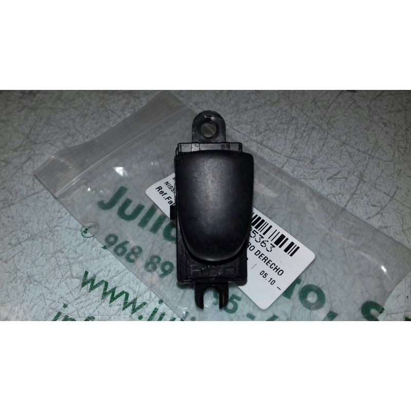 Recambio de mando elevalunas delantero derecho para nissan juke (f15) acenta referencia OEM IAM 254111KL0A NEGRO 5 PINES