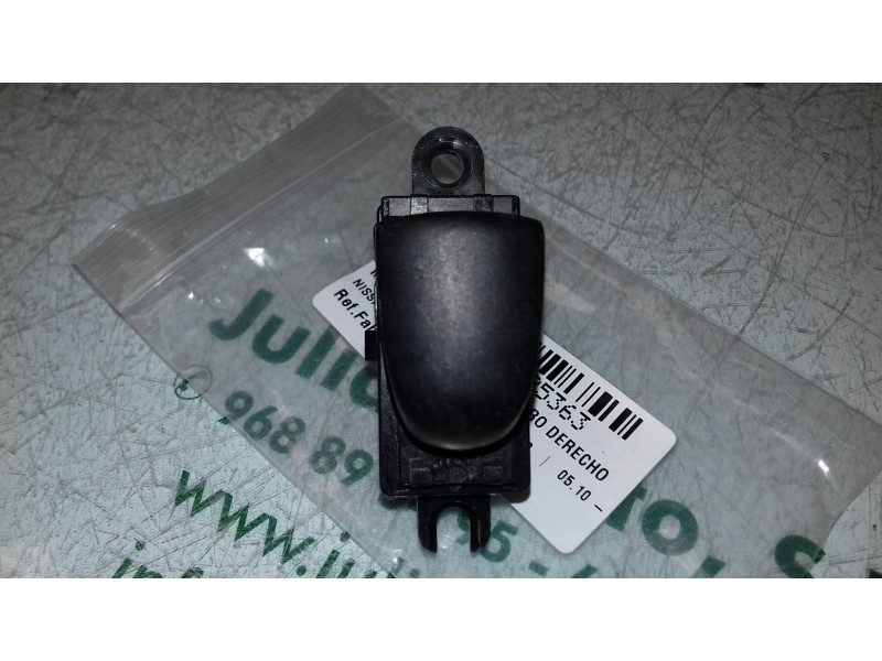 Recambio de mando elevalunas delantero derecho para nissan juke (f15) acenta referencia OEM IAM 254111KL0A NEGRO 5 PINES