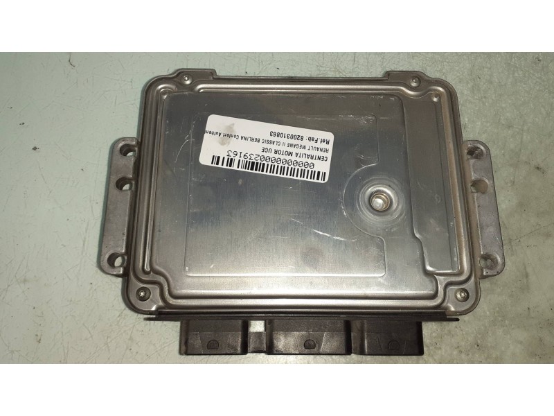 Recambio de centralita motor uce para renault megane ii classic berlina confort authentique referencia OEM IAM 8200310863 820037