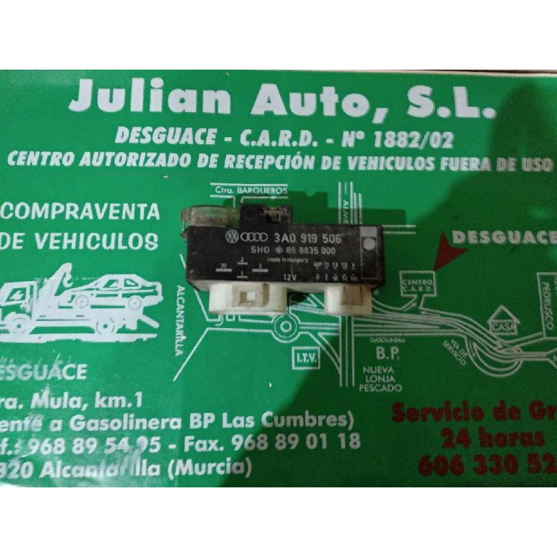 Recambio de caja reles / fusibles para seat ibiza (6k) referencia OEM IAM 3A0919506  