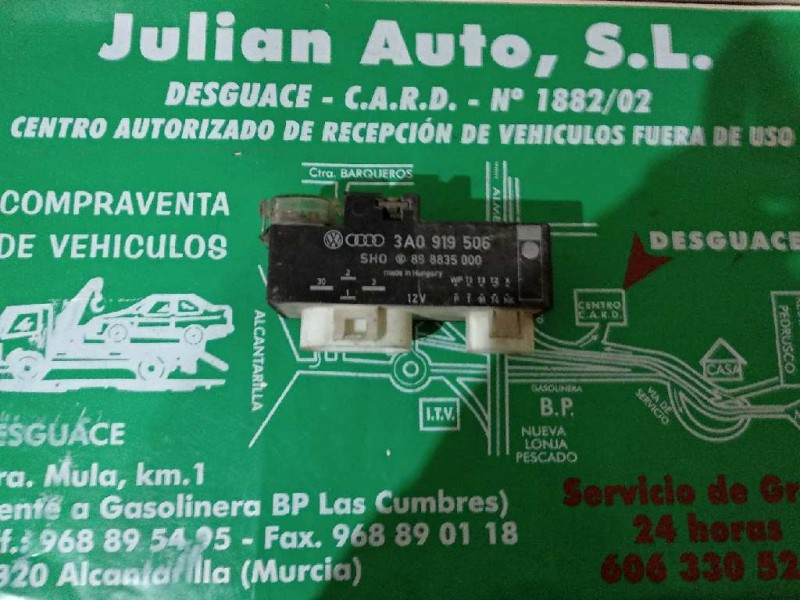 Recambio de caja reles / fusibles para seat ibiza (6k) referencia OEM IAM 3A0919506  