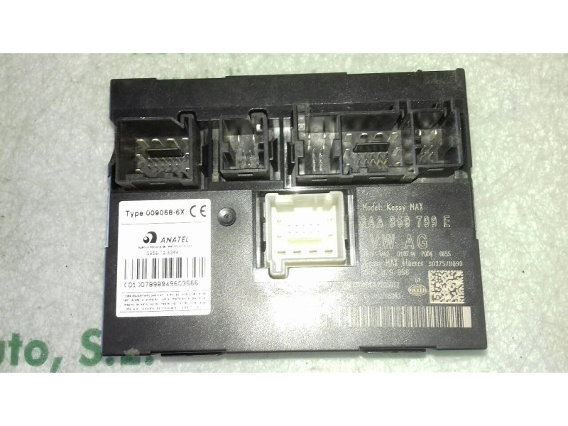 Recambio de modulo confort para volkswagen passat variant (365) edition bluemotion referencia OEM IAM 3AA959799E 5DK009068 