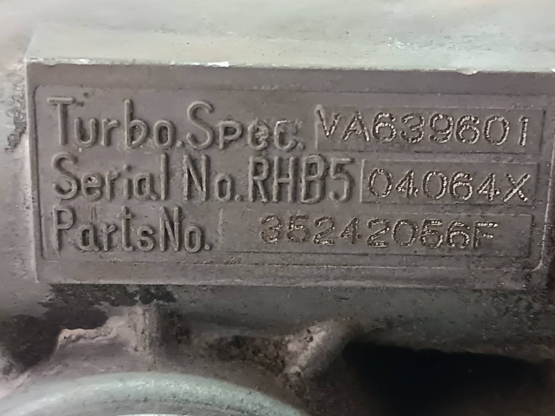 Recambio de turbocompresor para chrysler voyager (gs) 2.5 td referencia OEM IAM 35242056F  