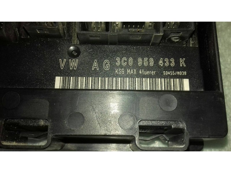 Recambio de modulo confort para volkswagen passat berlina (3c2) advance referencia OEM IAM 3C00959433K 1K1907348A TRW