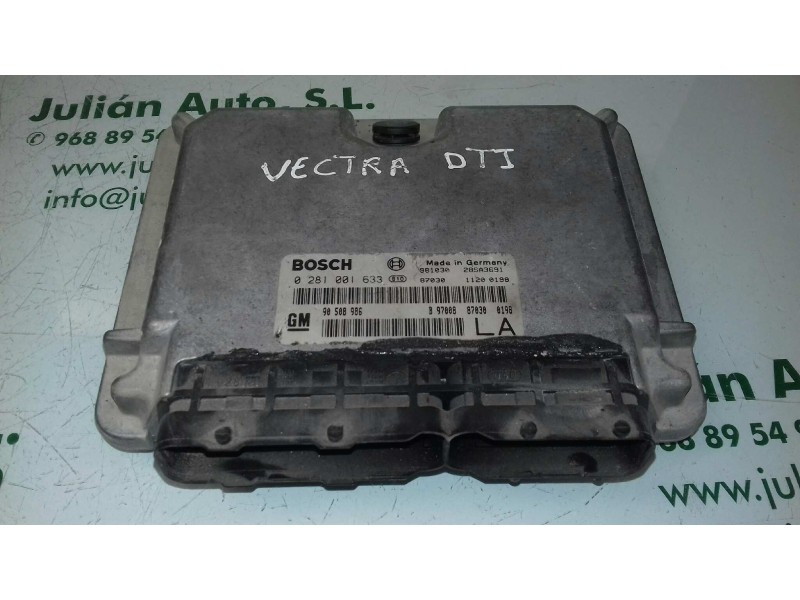 Recambio de centralita motor uce para opel vectra b berlina básico (1999) referencia OEM IAM 90508986 0281001633 BOSCH