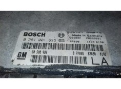 Recambio de centralita motor uce para opel vectra b berlina básico (1999) referencia OEM IAM 90508986 0281001633 BOSCH 2