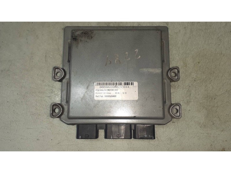 Recambio de centralita motor uce para peugeot 107 urban referencia OEM IAM 9666526480 5WS40691CT CONTINENTAL