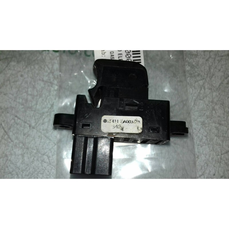 Recambio de mando elevalunas delantero izquierdo para nissan qashqai (j10) tekna referencia OEM IAM 25411JD000 NEGRO 5 + 1 PINES