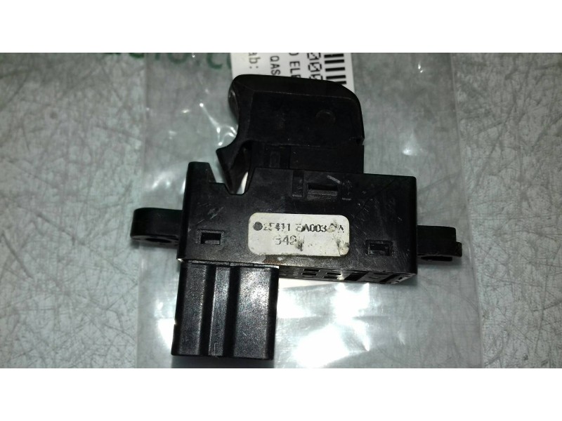 Recambio de mando elevalunas delantero izquierdo para nissan qashqai (j10) tekna referencia OEM IAM 25411JD000 NEGRO 5 + 1 PINES