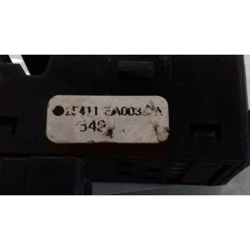 Recambio de mando elevalunas delantero izquierdo para nissan qashqai (j10) tekna referencia OEM IAM 25411JD000 NEGRO 5 + 1 PINES