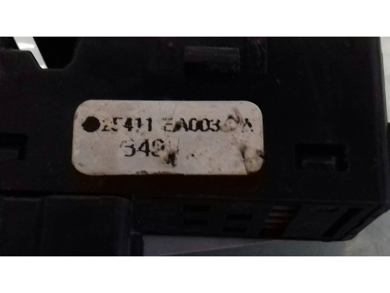 Recambio de mando elevalunas delantero izquierdo para nissan qashqai (j10) tekna referencia OEM IAM 25411JD000 NEGRO 5 + 1 PINES