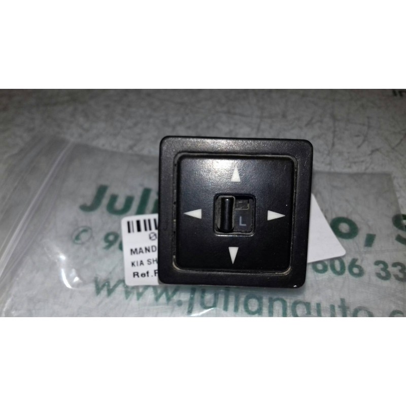 Recambio de mando retrovisor para kia shuma ii 1.6 ls 4 berlina referencia OEM IAM 990922 NEGRO 4 + 3 PINES