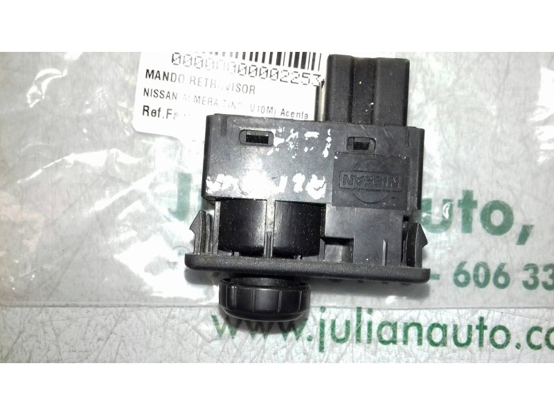 Recambio de mando retrovisor para nissan almera tino (v10m) acenta referencia OEM IAM  NEGRO 4 + 3 PINES