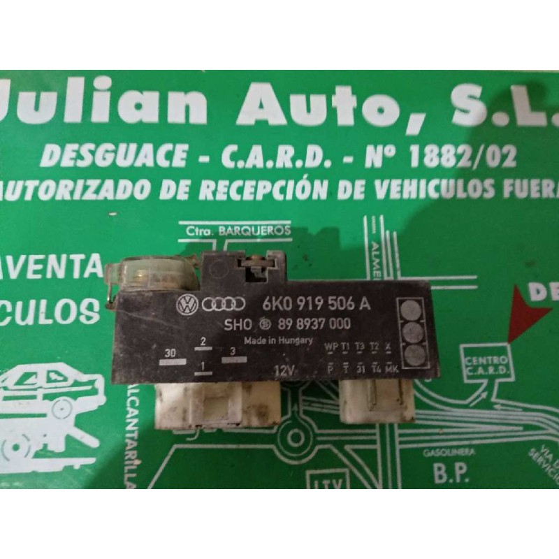 Recambio de caja reles / fusibles para seat cordoba berlina (6k2) gt (1997) referencia OEM IAM 6K0919506A  