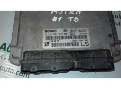 Recambio de centralita motor uce para opel astra g berlina club referencia OEM IAM 90589736 0281001670 BOSCH 2
