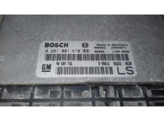Recambio de centralita motor uce para opel astra g berlina club referencia OEM IAM 90589736 0281001670 BOSCH 2
