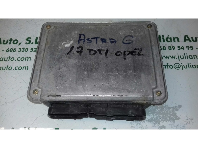 Recambio de centralita motor uce para opel astra g berlina club referencia OEM IAM 90589736 0281001670 BOSCH