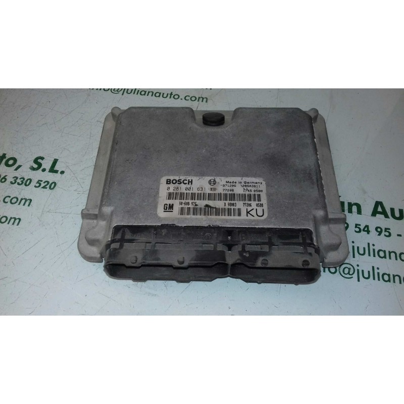 Recambio de centralita motor uce para opel vectra b berlina básico referencia OEM IAM 90508976 0281001631 BOSCH