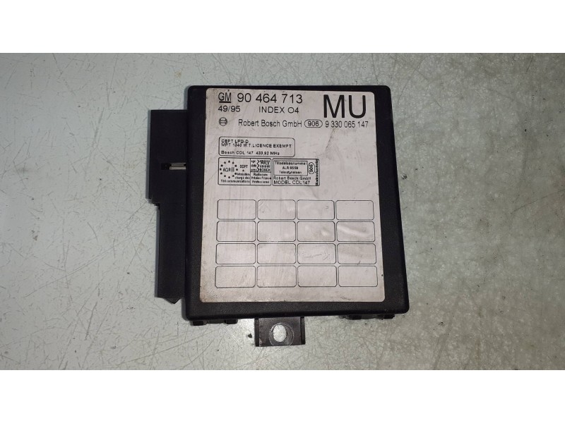 Recambio de centralita cierre para opel vectra b berlina 2.0 dti referencia OEM IAM 90464713 9330065147 MU