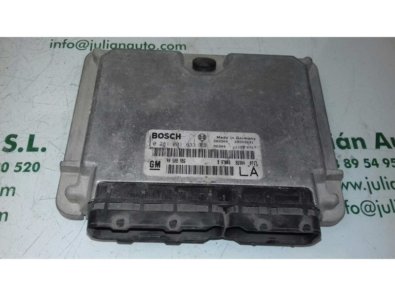 Recambio de centralita motor uce para opel vectra b berlina básico (1999) referencia OEM IAM 90508986 0281001633 BOSCH