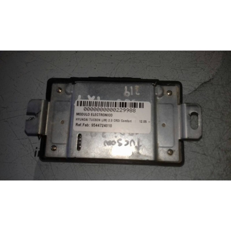 Recambio de modulo electronico para hyundai tucson (jm) 2.0 crdi comfort referencia OEM IAM 9544724010 4450000137C 137000LLH