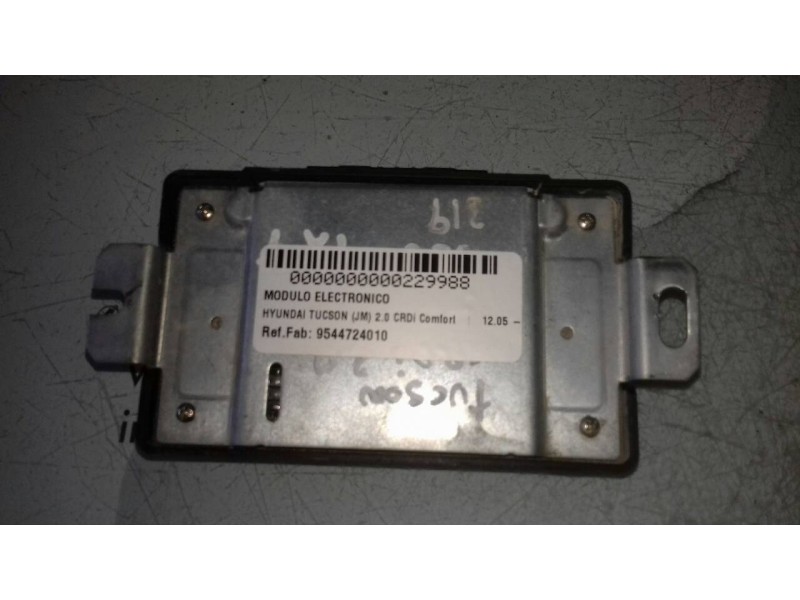 Recambio de modulo electronico para hyundai tucson (jm) 2.0 crdi comfort referencia OEM IAM 9544724010 4450000137C 137000LLH