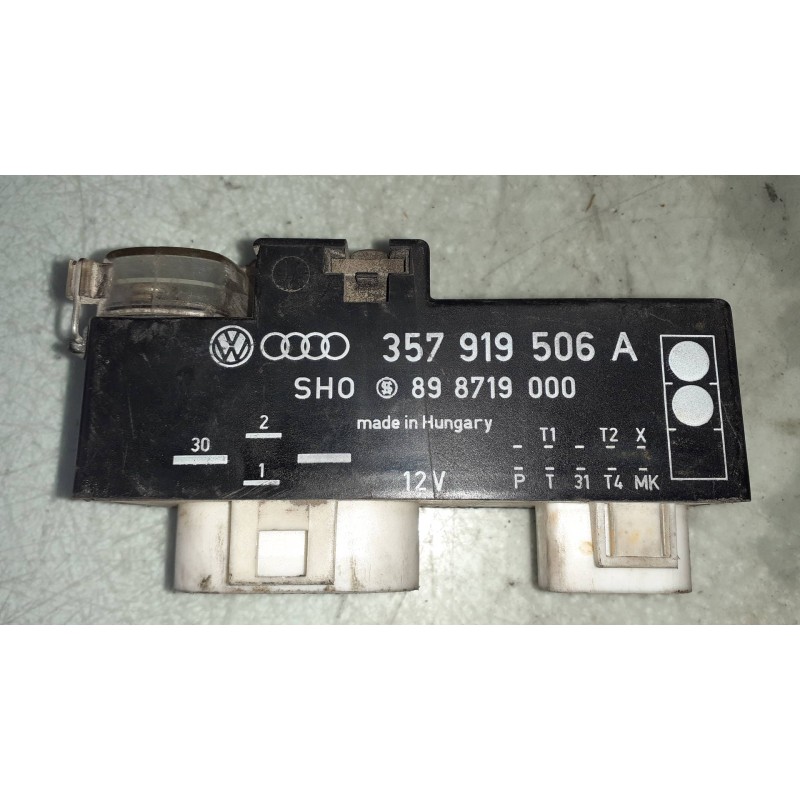 Recambio de caja reles / fusibles para volkswagen passat berlina (3b2) 1.6 referencia OEM IAM 357919506A 898719000 RELE VENTILAD